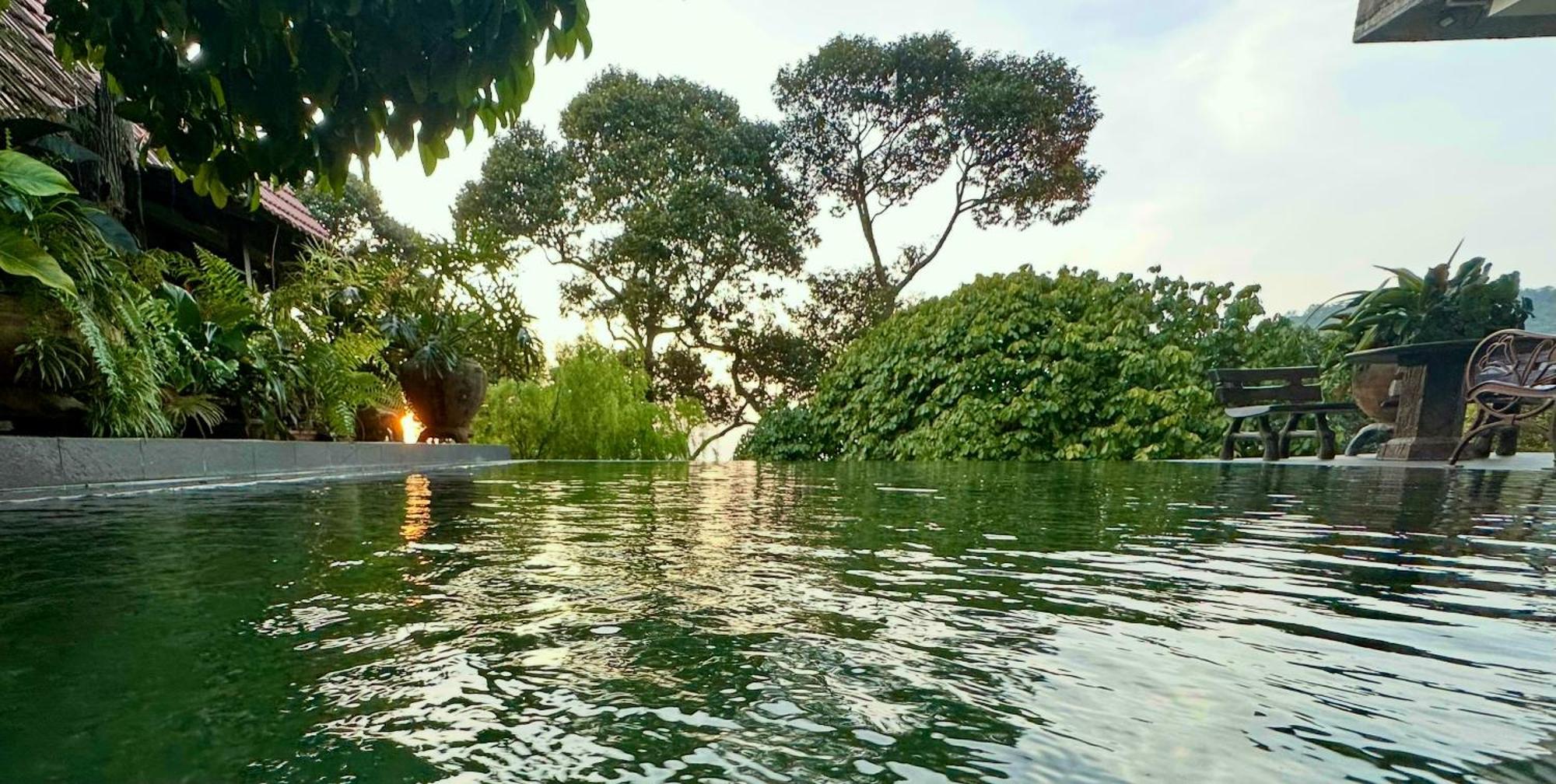 Bao Sheng Durian Farm Villa Balik Pulau Bagian luar foto